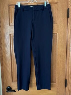 Liverpool Women’s Kelsey Straight-Leg Dress Trousers in Cadet Blue